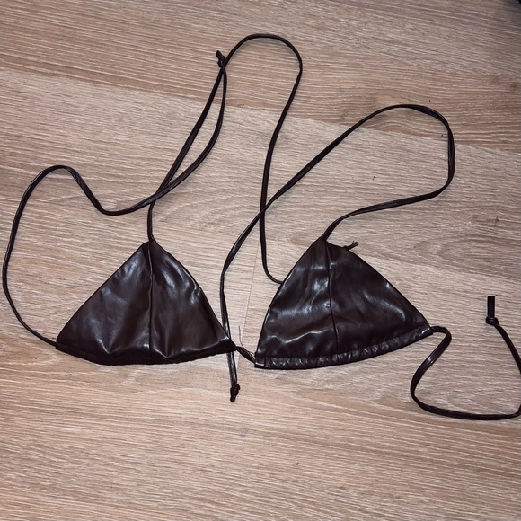 Fashion Nova Intimates & Sleepwear Fashion Nova Brown Leather